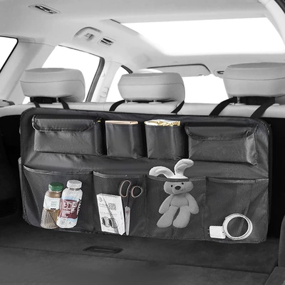 Hanging Multifunctional Seat Back Net – Car storage bag/box