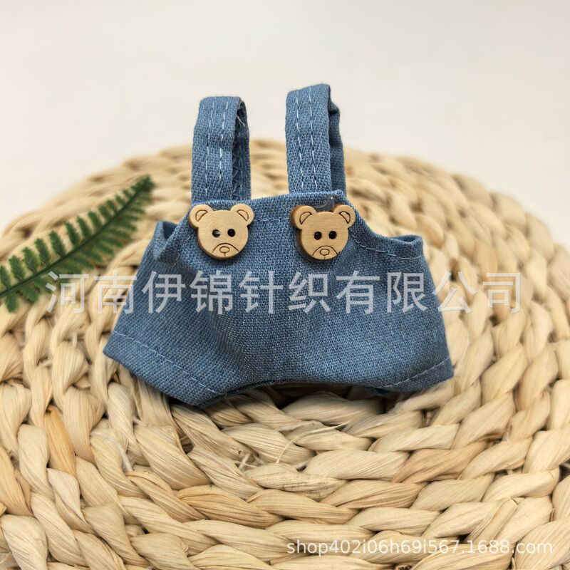 10cm Kt Cat Doll Clothes Natasha Overalls Cotton Doll Pendant Outfit Replacement Clothes Newborn Diary Doll Clothes 10cm Kt Cat Doll Clothes Natasha Overalls Cotton Doll Pendant Outfit Replacement Clothes Newborn Diary Doll Clothes