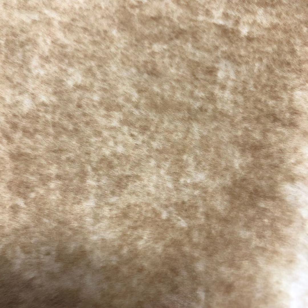800G gran cabello de conejo blanqueado tallado cabello de conejo de dos colores cabello de conejo crema de hierba ropa de juguetes tela de peluche