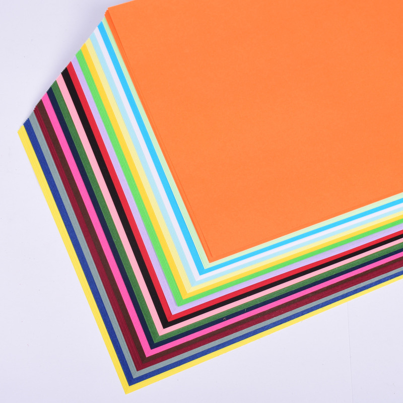元のパルプ8kカラーの硬い紙の厚い色の紙の200gの美術の絵画のスケッチの白黒の色のカードのメーカーは卸売りします。|undefined