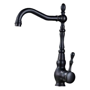 European brass black basin faucet toilet cold and hot mixed water washbasin ceramic basin 360 rotating faucet