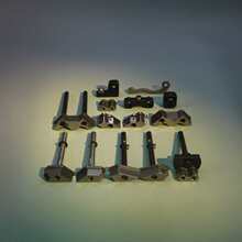 单系统电脑横机配件华能电机款机头山板配件强隆机头山角抬针