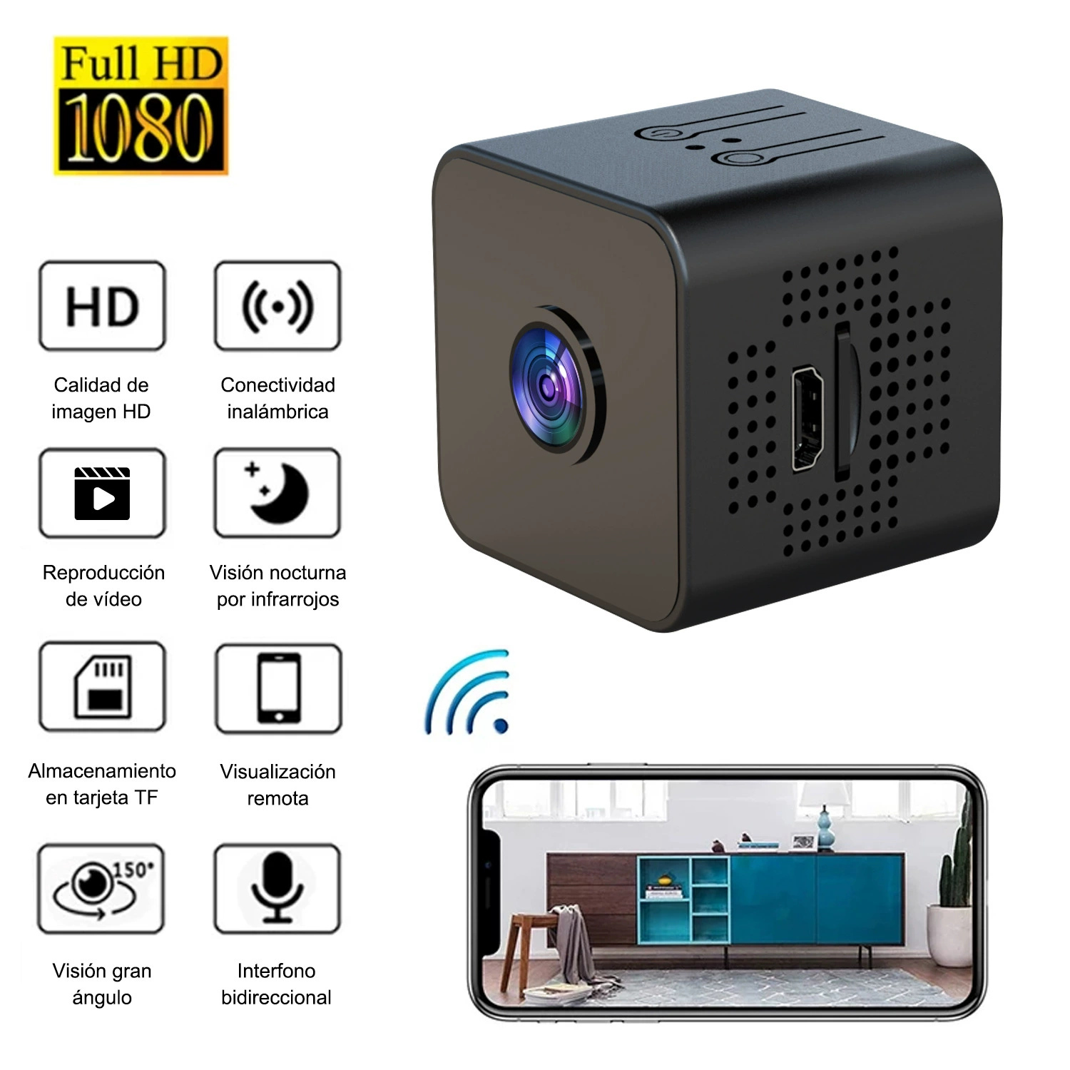 Беспроводной смарт-монитор, видеокамера CCTV, x1