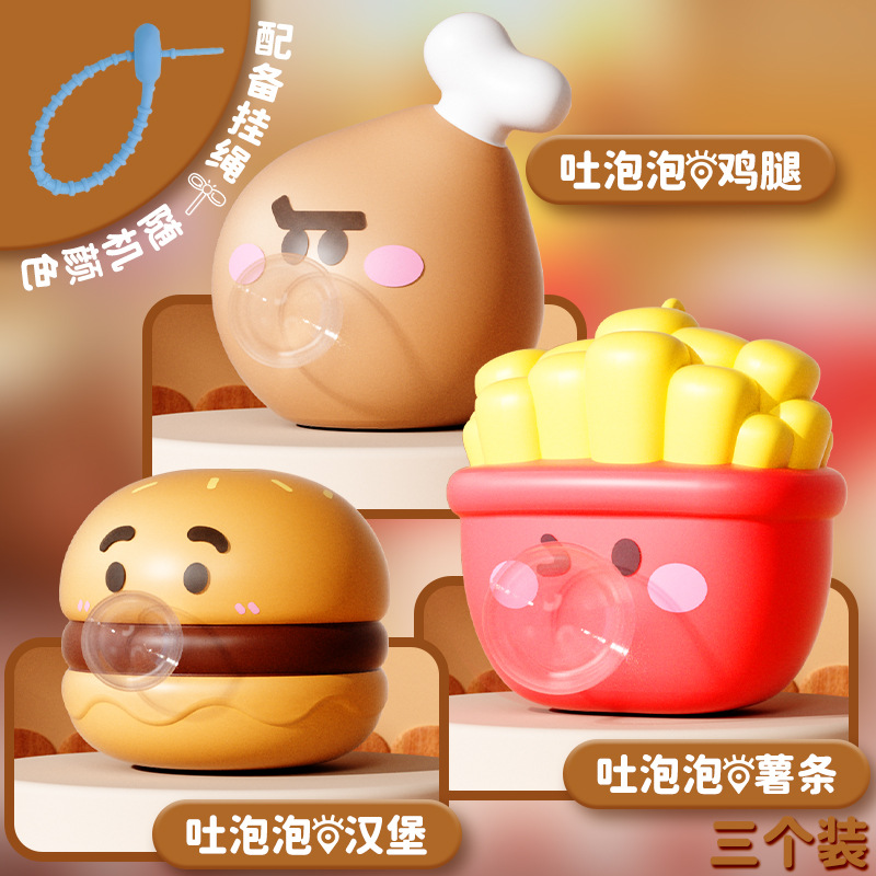 Nuevo compresión espuma espuma espuma pellizco creativo gourmet hamburguesas juguetes de descompresión estudiantes niños muñecas de descompresión regalo