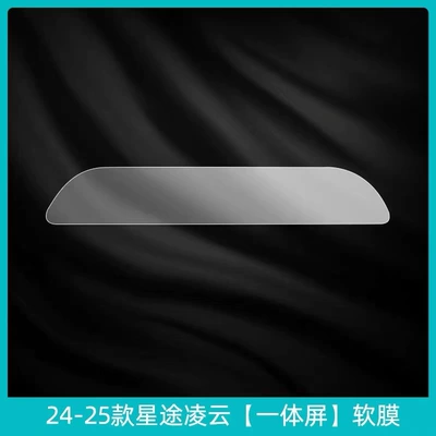 Lingyun screen interior film, navigation: Car interior film - all-in-one-screen
