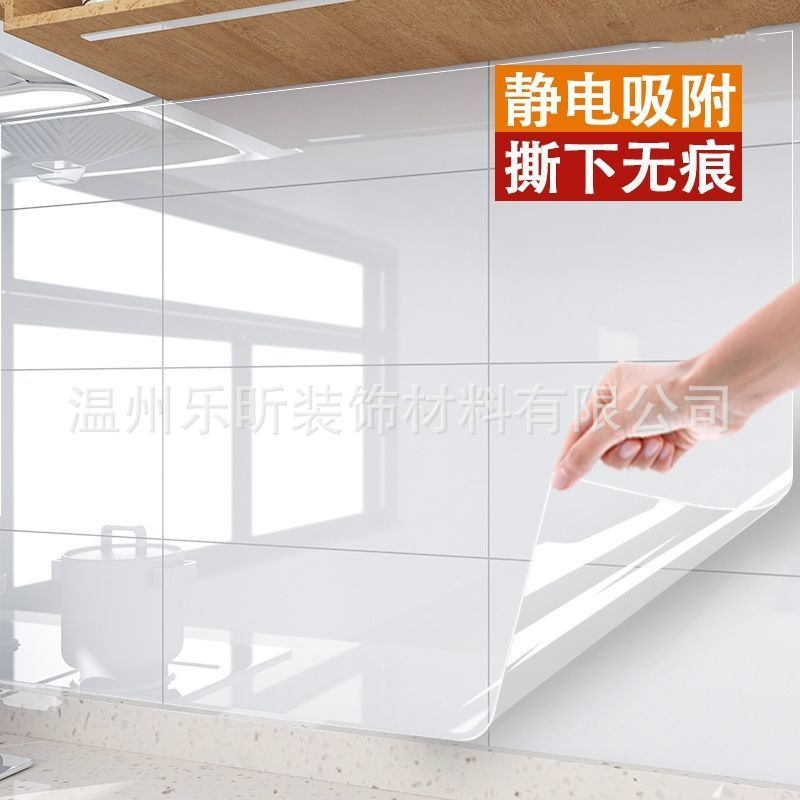 Pintura de látex pegatinas decorativas de pared pegatinas electrostáticas habitación de los niños del hogar pegatinas de pared autoadhesivas película protectora de pared electrostática transparente image 6