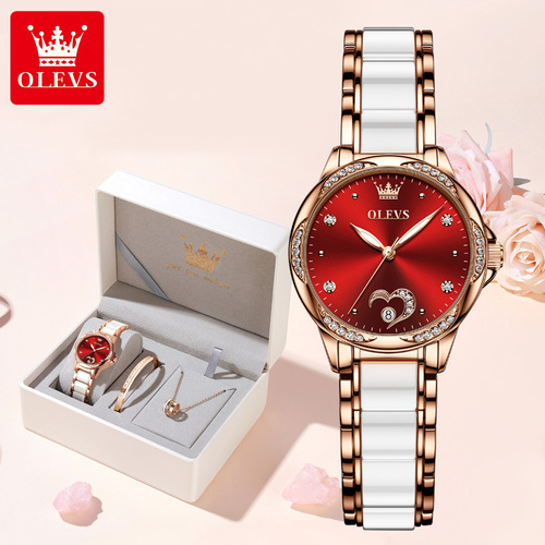 One piece drop shipping Oris brand watch live broadcast hot selling watch waterproof luminous women's watch women's watch