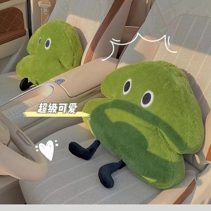 绿色小树毛绒玩偶抱枕卧室沙发床头靠垫圣诞树圣诞送生日|undefined