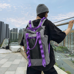 クロスボーダーアウトドアスポーツ登山バックパックメンズ大容量トレンディなデザインバックパック女性韓国語版大学生バッグ