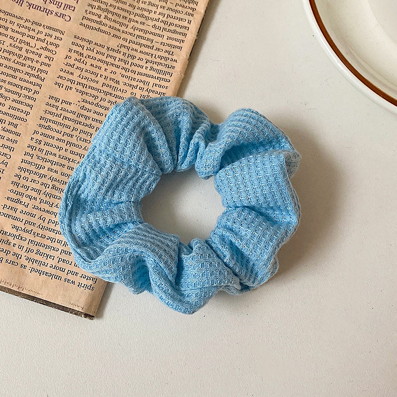 Ballet estilo encaje intestino grueso lazo para el cabello de alto valor con cola de caballo cuerda para el cabello flor para la cabeza niña de verano bola cabeza cuerda para el cabello accesorios para el cabello