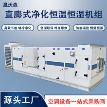 直膨式全新风恒温恒湿空调机组组合式净化空调设备屋顶式空调机组