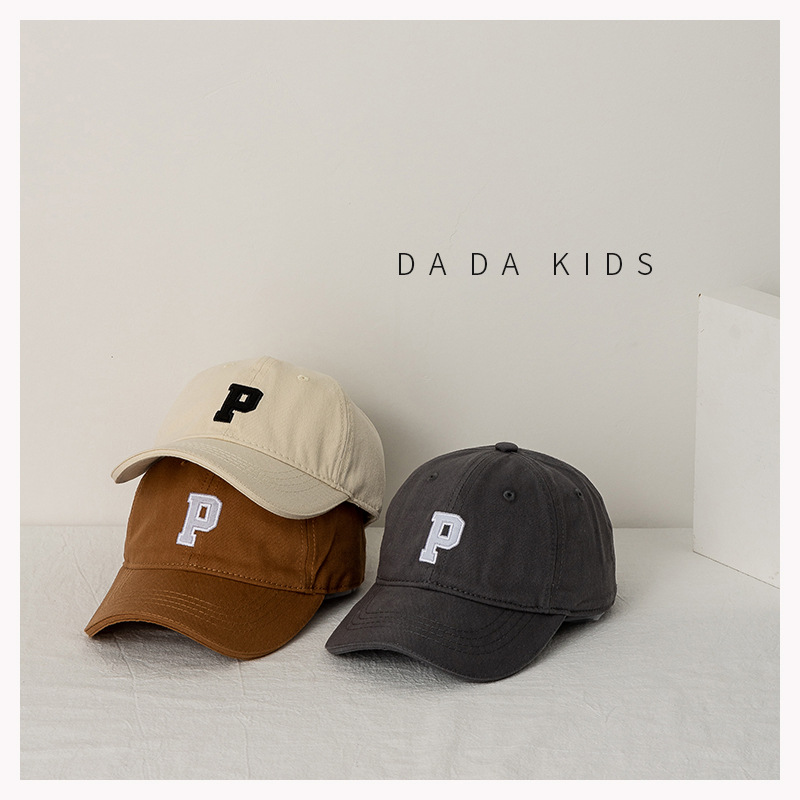 Children's Hat Spring and Autumn Duck Bill Hat Boy Outdoor Sun Hat Girl Fashion Comfy Baseball Cap Baby Duck Bill Hat