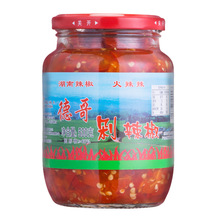 火辣辣剁辣椒湖南特产剁椒酱500g剁椒鱼头辣椒酱家庭装商用批发