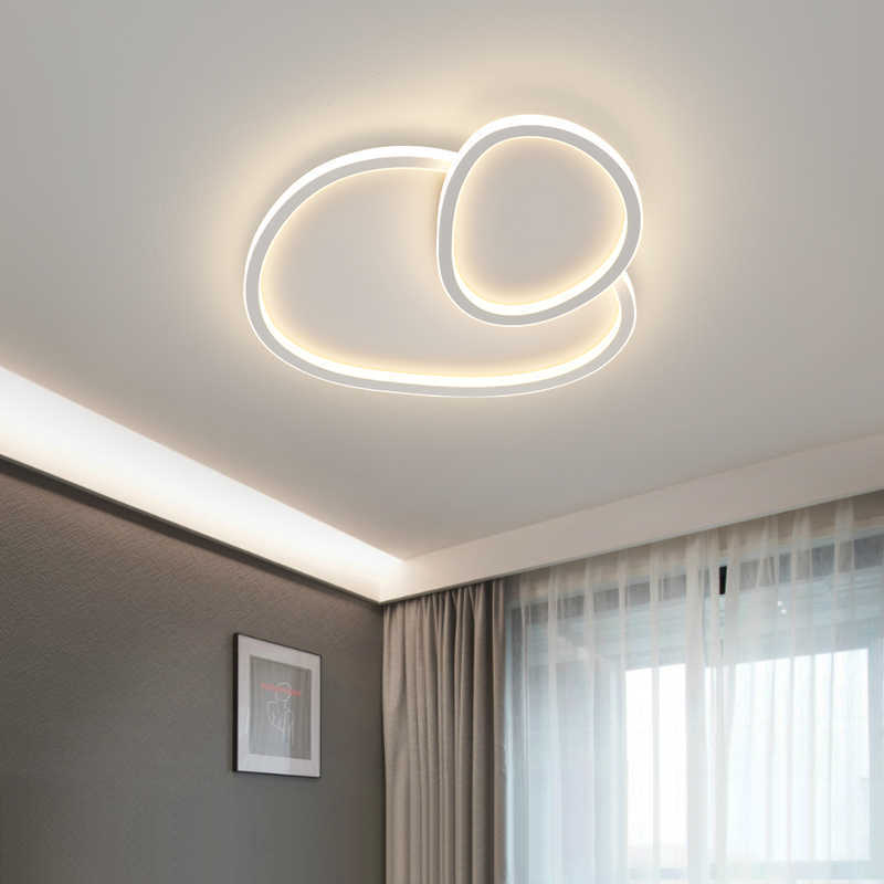 lámpara de techo del dormitorio moderna minimalista led sala de estar lámpara de comedor ultra delgada lámpara de habitación de niños lámpara de luz zhongshan 270L