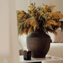 侘寂风做旧陶瓷花瓶高级感复古陶罐禅意摆件样板间装饰品仿古花盆