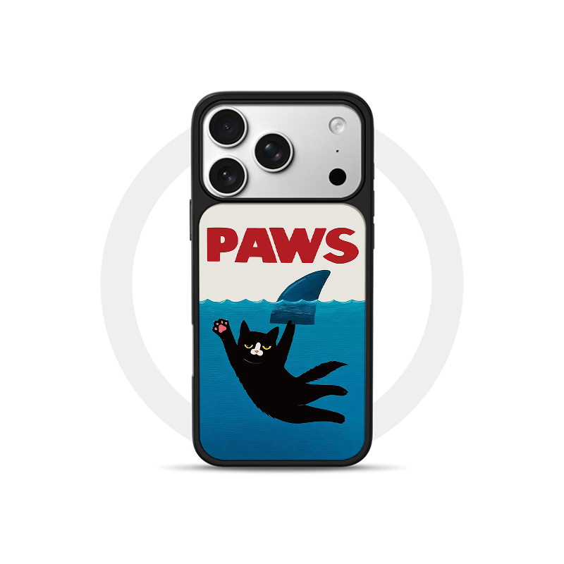 Cat Paw Design Phone Case for iPhone 17 Pro Max, Unique and Trendy, New Models for 16, Magnetic for 15, Non-Collision Style for 13 Mini