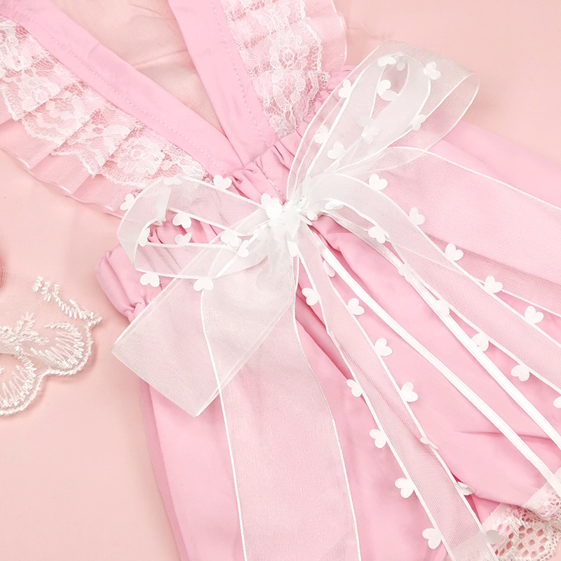 Sweet Style Sweet Cotton Bow Knot Pet Clothing