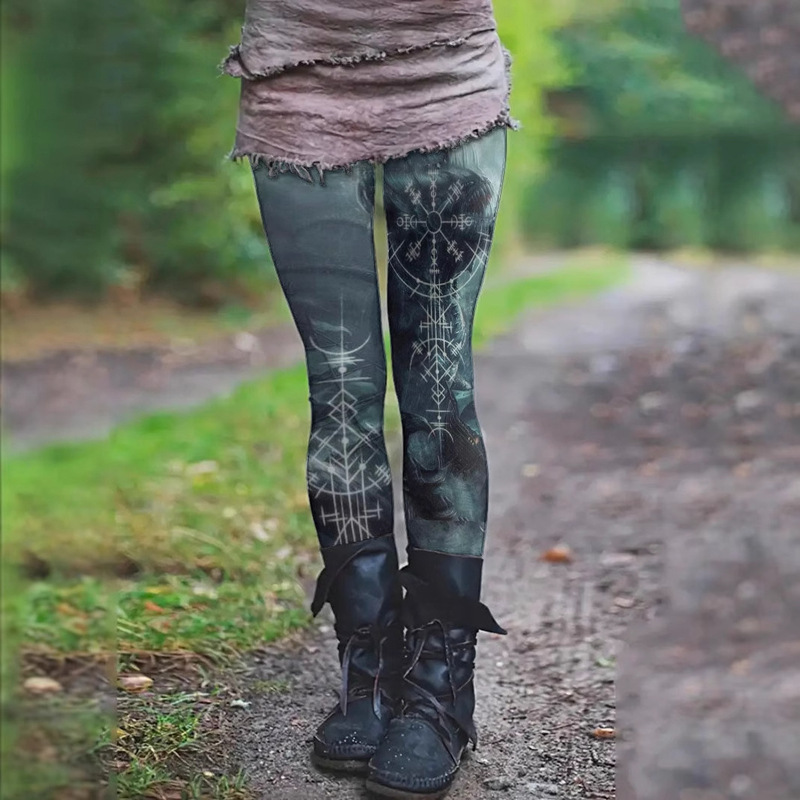 2024 Europe and the United States cross-border women's clothing Amazon AliExpress WISH elastic waist slim one pants boots pants base pants