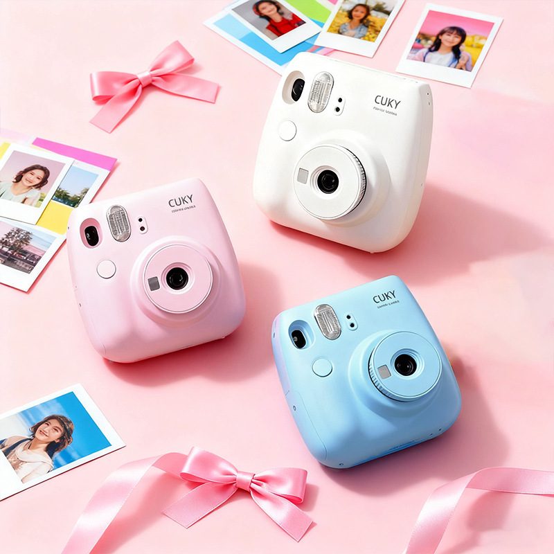 可喜CUKY新款拍立得mini12同款拍立得相机一次性成像女生生日礼物|undefined