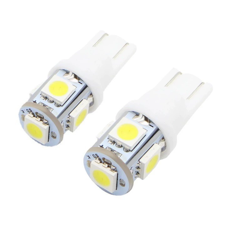 Автомобильная лампа T10 5050 5smd 5W5 широкоформатный световой прожектор мотоцикла рулевого управления светодиодный свет 12V