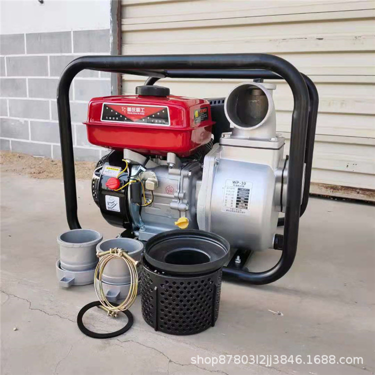 农业灌溉好帮手 高山送水园林浇灌抽水机 多功能汽油抽水泵