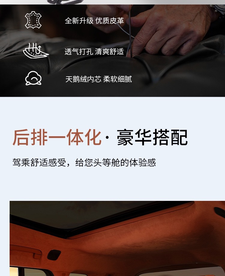 Car Seat Cushion, Suitable for All Seasons, High-End Nappa Leather for Interior Use, Suitable for Mercedes-Benz and Bmw, Single-Piece Seat Cover for Rear Row