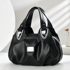 大容量手提包2025新款印花气质单肩包通勤休闲百搭斜挎包Handbag