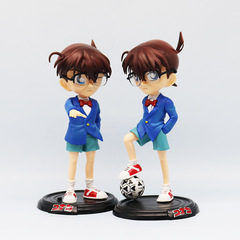 コナンフィギュア YYDS コナン工藤新一 怪盗キッド GK ドレスサッカー風景コナン装飾モデル