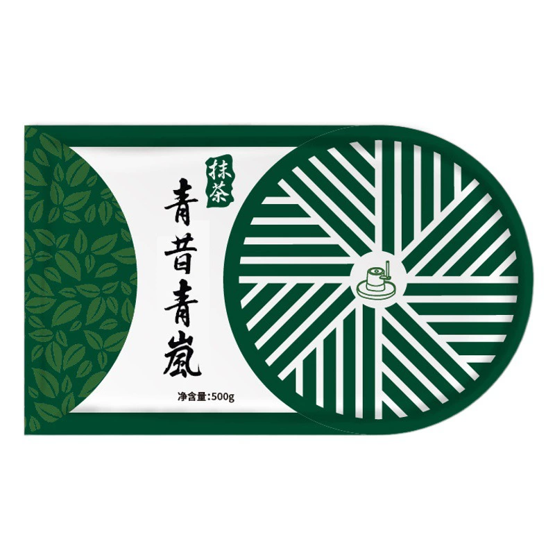 Qinggxi Qinglan 500 г порошка матча, нежный порошок, от 800 до 1000 меш, свежий и мягкий, с низким ароматом