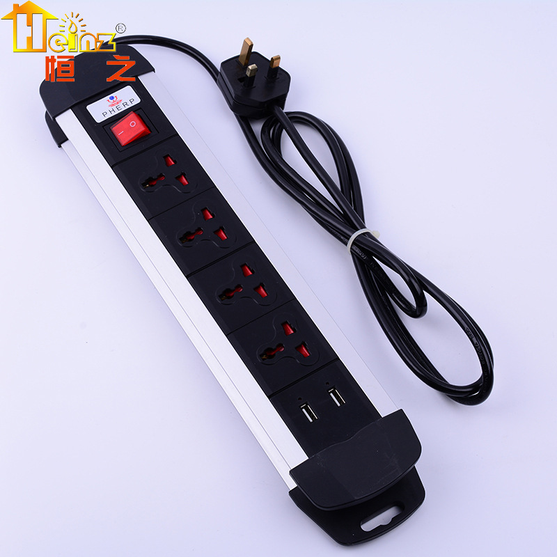 Gabinete de aleación de aluminio con interruptor y puerta a prueba de rayos PDU enchufe de alimentación fabricantes