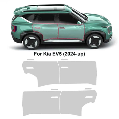 Car paint protective film Kia Ev5-24-25 Years Special - 4-door-tpu-protective-film-tpu75mil-transparent-paint-film