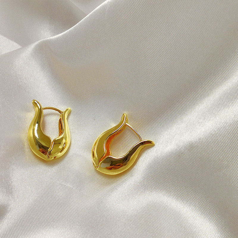 15g Weight Alloy Ear Needle Material Ear Studs Classification 1 Pair Quantity Holiday, Daily, Date Occasion Alloy Material Geometric, Solid Color Pattern Women's Gender Plating Design Vintage Style Style 1 Pair Vintage Style Geometric Solid Color Plating Alloy Ear Studs 3