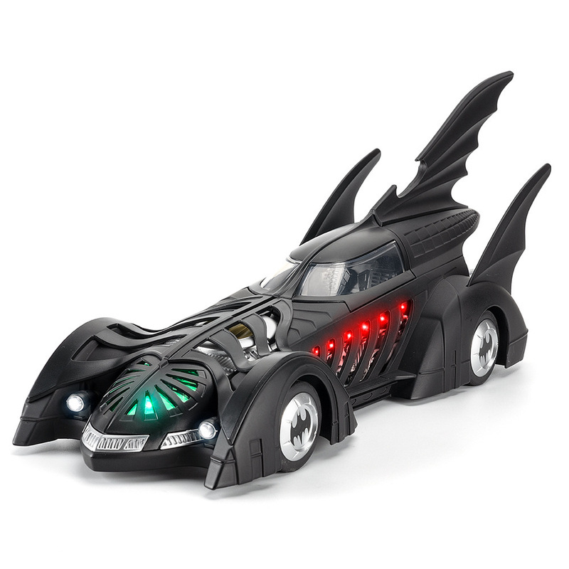 (Foam Boxed) Simulation 1:18 Batmobile 1995 Alloy Sports Car Model Ornaments Toy Dropshipping