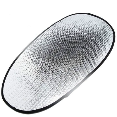 High-Elastic Leather Electric Vehicle Seat: Electric car cushion - silver-basic-model-single-layer-waterproof-heat-insulation-and-anti-scalding-5082cm