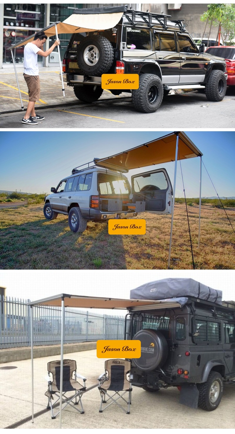 Jensen Outdoor Jimny Special Car Side Tent Off-road Vehicle Tail Tail Canopy Side Tent Awning House Car Tent