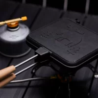 Съемная деревянная ручка для уличной сковороды для сэндвичей, кексов, тостов, стейков, походной сковороды для сэндвичей