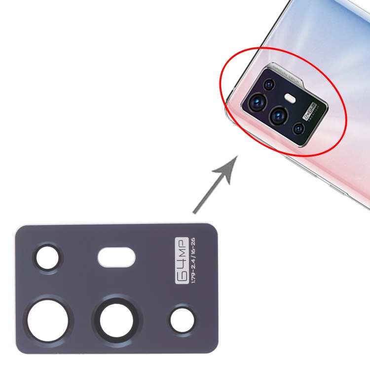 Aplicable a ZTE Axon 30 Pro 5G A2022 lente / espejo de cámara trasera