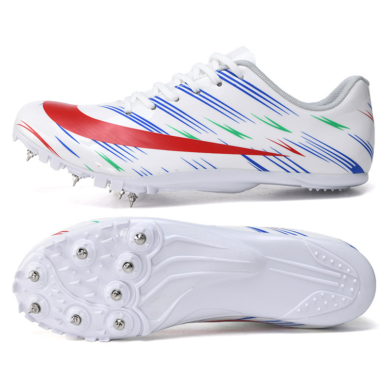 Zapatos de clavos de pista y campo para hombres y mujeres zapatos de carrera mediana y larga prueba de prueba de zapatos de pista y campo 2023 lote mixto image 10