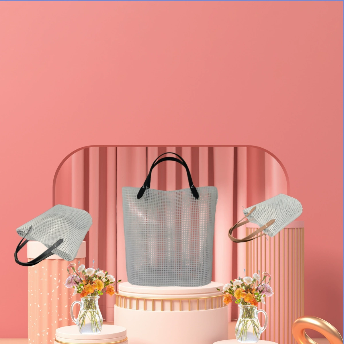 DIY мода ведро 1-5 новые вязаные аксессуары для вязания крючком