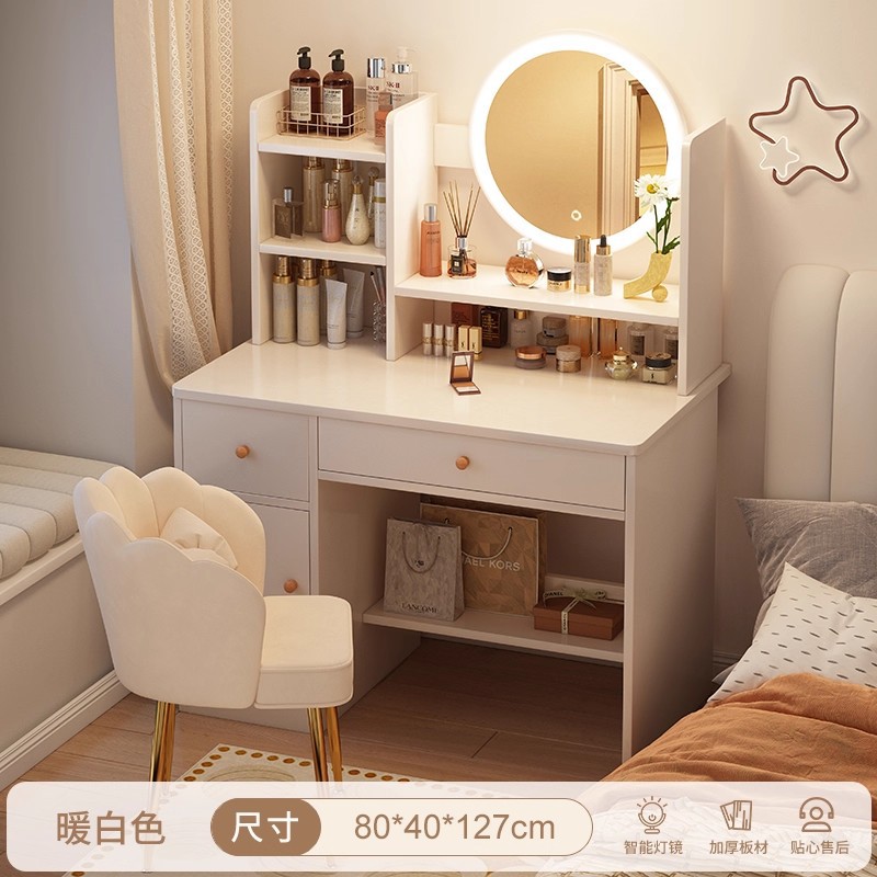 Escritorio de computadora, comedor, dormitorio simple, escritorio moderno, mesa de maquillaje, gabinete de maquillaje, espejo de cama, nuevo