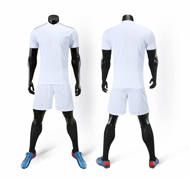 Nuevo tablero ligero de verano Traje de fútbol Traje de entrenamiento de competición de manga corta para hombres Ropa deportiva Impresión impresa personalizada