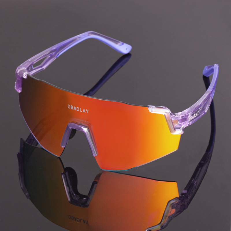 보더리스-투명 퍼플 [다채로운 색상 변화 레드/아름다운 스타일]