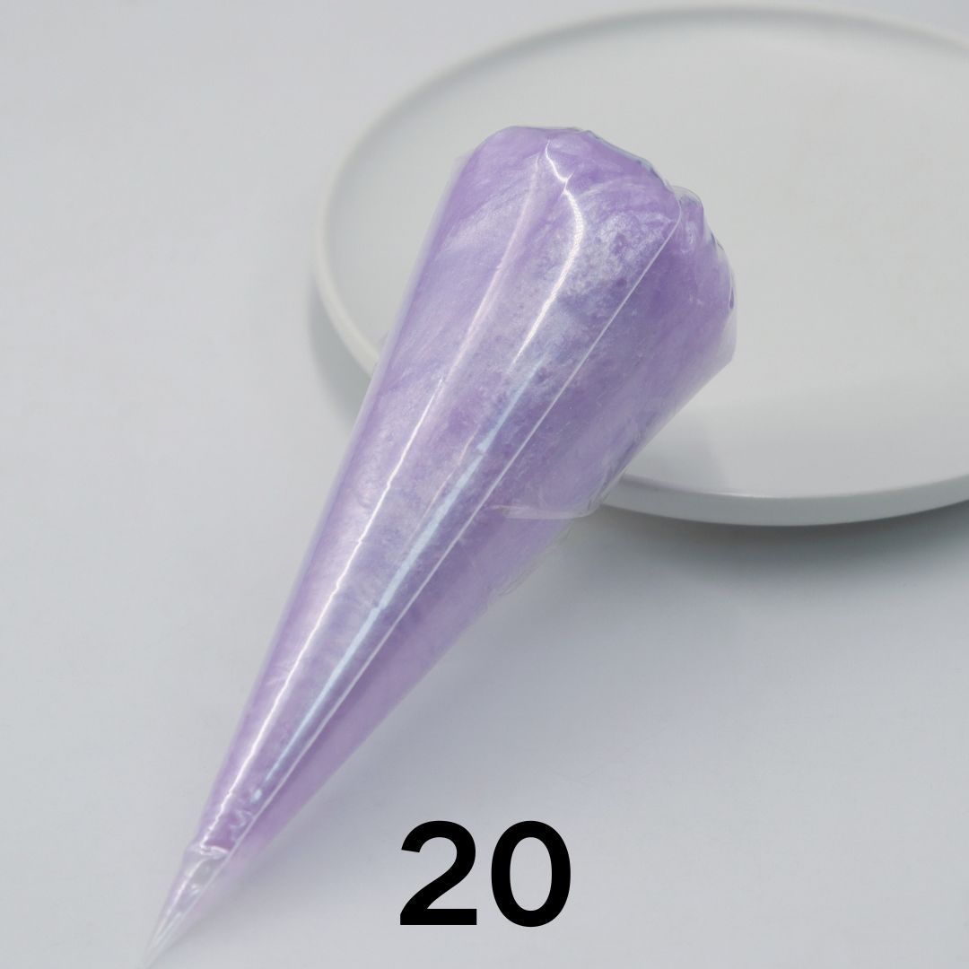 100 grams of pearl light glue-light purple#20