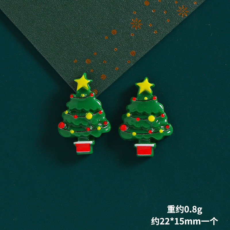 漫画クリスマスシリーズミックスdiyクリームゴム携帯ケースアクセサリー材料手作り手作りヘアアクセサリー樹脂アクセサリー|undefined
