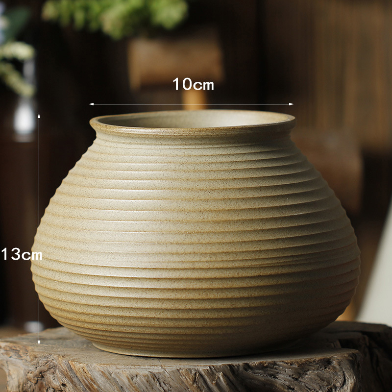 セラミック植木鉢景徳鎮大型無地焼花ポット多肉植物手作り粘土ポットレトロ植木鉢セラミックガーデニング見栄えの良い|undefined