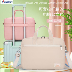 卸売大容量二層式 15.6inch ノートパソコンバッグ男性用と女性用 14inch ノートパソコンバッグ耐衝撃性と耐摩耗性