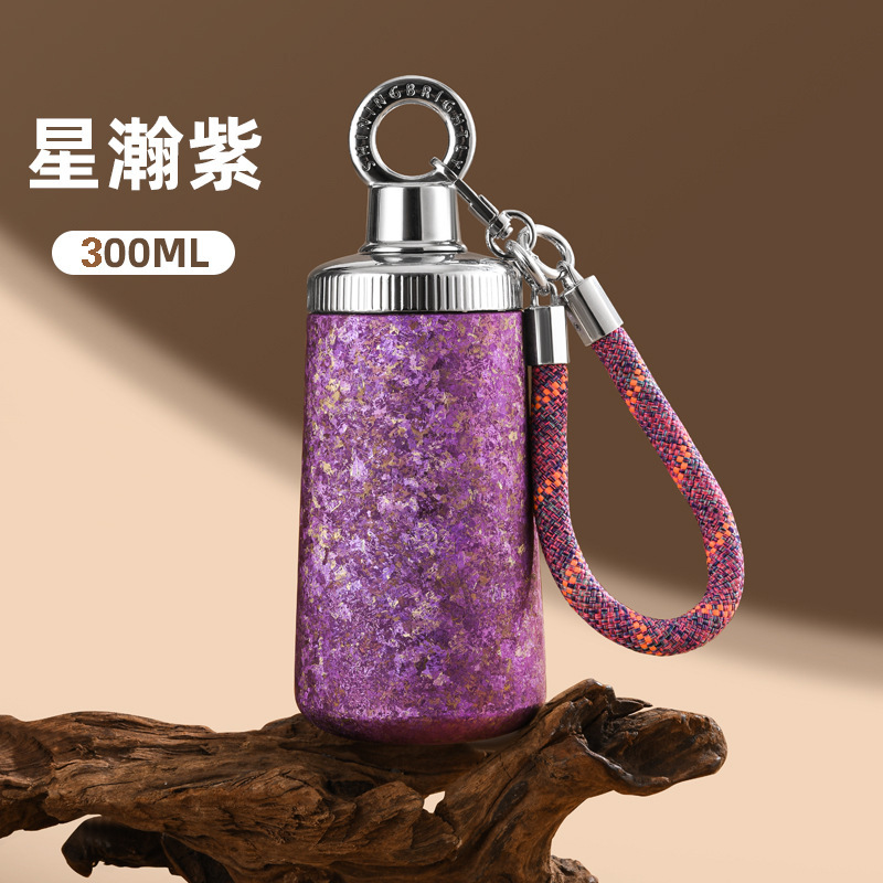 純チタン女神ポケット保温カップ2025新型女子高颜値茶水分離カッププレゼントチタンカップ|undefined