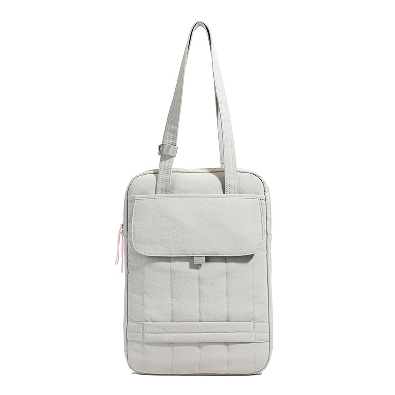 Laptop, multicoloured one-shoulder bag