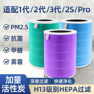 Suitable for Xiaomi Air Purifier 2S/1/2/3/4/5 Generation/Pro/5S/4Proh/F1/Y600 Filter Element