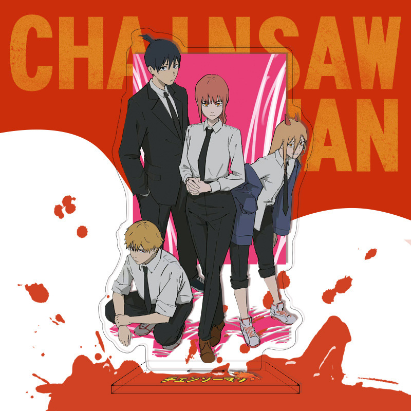【鴻逸】チェーンソー人アニメアニメ漫画周辺立札16cm電次パワ国境を越えたソースはd制|undefined